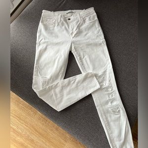 J Brand mid-rise skinny jeans